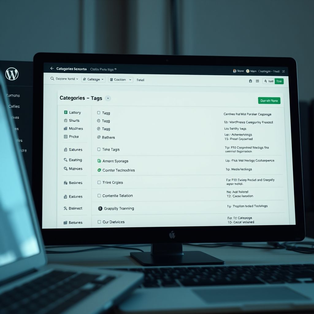 จัดการหมวดหมู่และแท็กใน WordPress